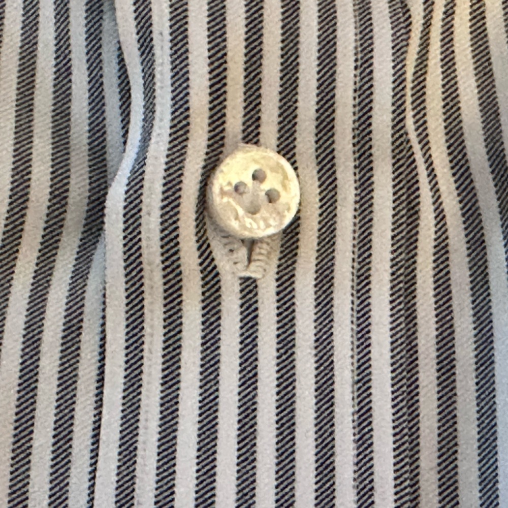 Borrelli Napoli Multi Color Stripes Pattern L/S M… - image 7